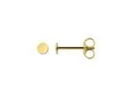 Boucle d'Oreilles Ronde Or Jaune 750 - E18123 - Réf. E18123