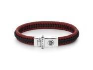 Bracelet Dual Twisted Black Red Rebel & Rose - RR-L0138-S - Réf. RR-L0138-S