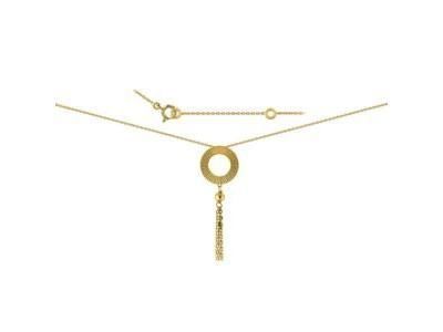 Collier Pompon Or Jaune 750 - D05023 - Réf. D05023