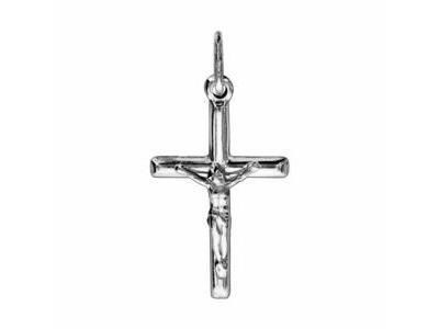 Croix Argent 925/1000 Rhodié - 05962 - Réf. 05962