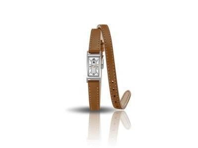 Lip T13 Bracelet Cuir Marron Double Tour - 671207 - Réf. 671207