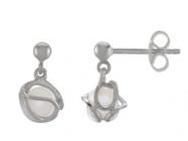 LYSE - Boucles d'Oreilles Jourdan Argent 925 Perle Blanche - AJF170261E - Réf. AJF170261E