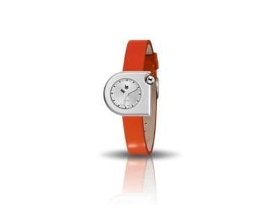 Montre Lip Mach 2000 Mini Moon Cuir Orange 671165 - Réf. 671165