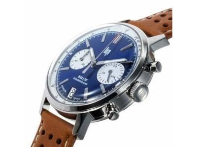 Montre Lip Rallye Chronographe Meca Quartz Bleue - 671807 - Réf. 671807