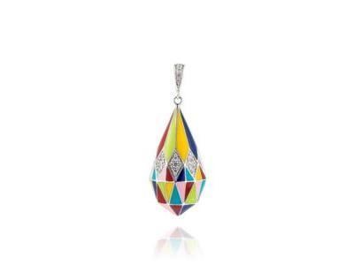 Pendentif Coloré Una Storia Bora-Bora - BQ121223 - Réf. BQ121223