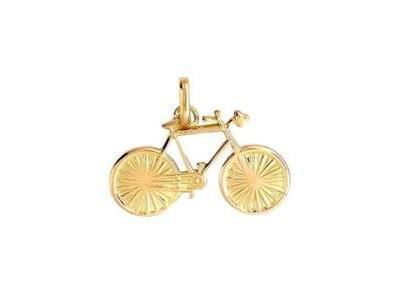 Pendentif Vélo VTT Or Jaune 375 Lucas Lucor XP1708 - Réf. XP1708